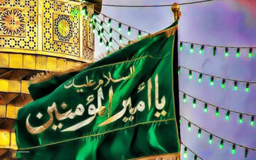 زمزمه «حیدرحیدر» در روز میلاد حضرت امیر(ع)/«اباالاحرار» شنیدنی شد