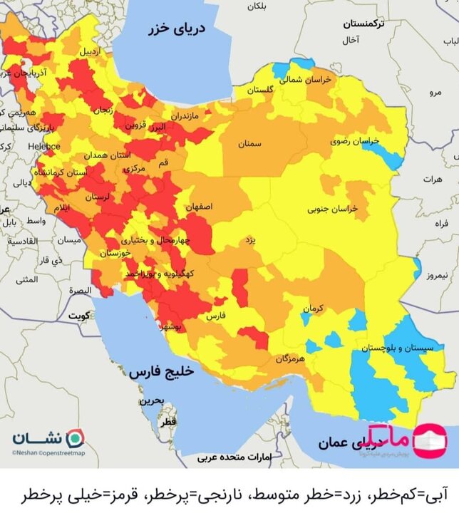 نقشه ایران