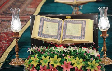 جزءخوانی قرآن در حرم مطهر شاهچراغ(ع)