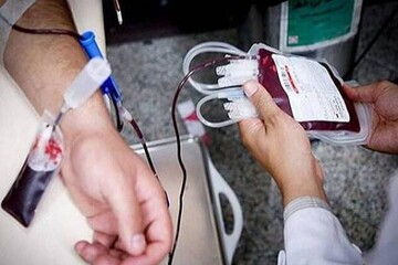 اهدای نذر خون در شب های قدر با همت خواهران بسیجی