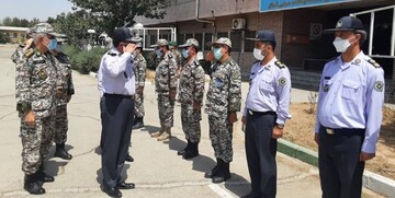 بازدید فرمانده نیروی پدافند هوایی ارتش از منطقه پدافندی تهران