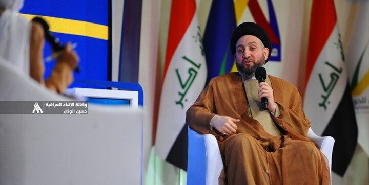 حکیم: درباره نامزد نخستوزیری عراق به اجماع رسیدیم  رهبر جریان حکمت ملی عراق