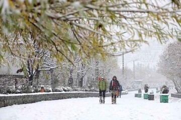پیش‌بینی بارش مجدد برف طی امروز در تهران، البرز، قم و ۱۷ استان دیگر