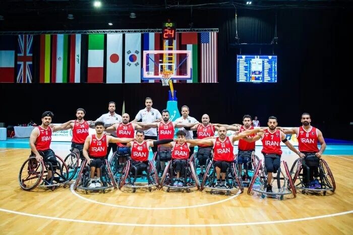 تیم بسکتبال با ویلچر مردان ایران