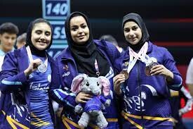 ۴ مدال نقره و برنز حسینی و کریمی در وزنه‌برداری دختران آسیا
