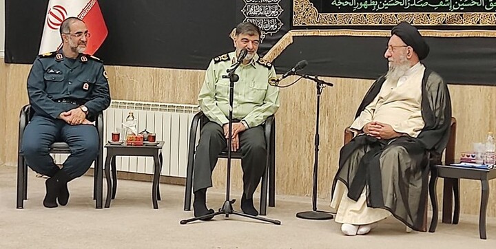 سردار رادان: برای نظم و امنیت مردم با جان و دل تلاش میکنیم  سردار رادان