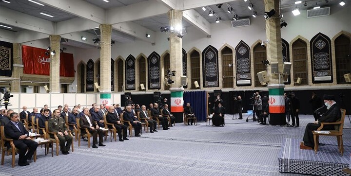 رئیسجمهور و اعضای هیئت دولت با رهبر انقلاب دیدار کردند رهبر انقلاب