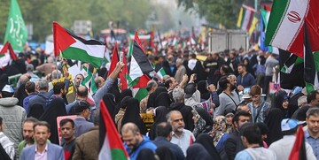 راهپیمایی مردم سراسر ایران در حمایت از مردم مظلوم غز