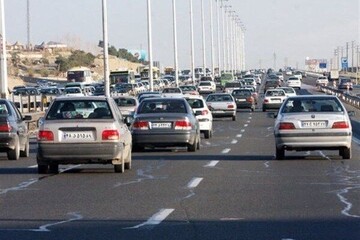 ثبت بیش از ۵۳۰ میلیون تردد در جاده‌های کشور طی ۲۰ روز اخیر