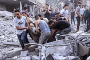 موج جدید نسل‌کشی مردم فلسطین؛ ده‌ها چادر آوارگان فلسطینی زیر آتش حملات زمینی و هوایی
