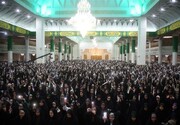 اجتماع بزرگ دانشجویان دختر دانشگاه‌ها در حرم حضرت معصومه(س)
