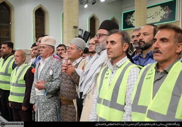 دیدار هزاران نفر از کارگران سراسر کشور با رهبر معظم انقلاب