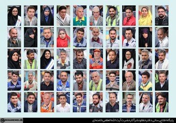 دیدار هزاران نفر از کارگران سراسر کشور با رهبر معظم انقلاب