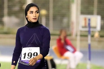 دختر دوومیدانی‌کار ایران در مسابقات دوبی مدال برنز گرفت