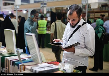 تصاویر هفتمین روز نمایشگاه بین المللی کتاب تهران