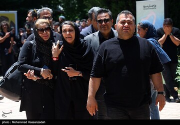 تشییع پیکر حمیدرضا درجاتی