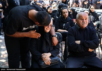 تشییع پیکر حمیدرضا درجاتی