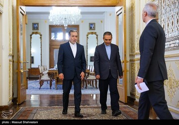 دیدارهای عراقچی با دبیر شورای عالی امنیت ملی ارمنستان و وزیر امور خارجه تاجیکستان