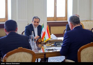 دیدارهای عراقچی با دبیر شورای عالی امنیت ملی ارمنستان و وزیر امور خارجه تاجیکستان