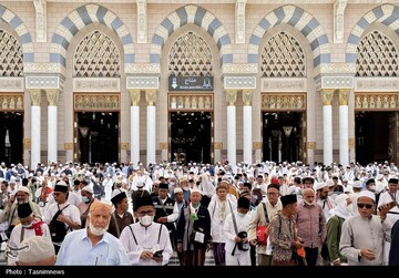 حال و هوای مسجدالنبی در ایام حج