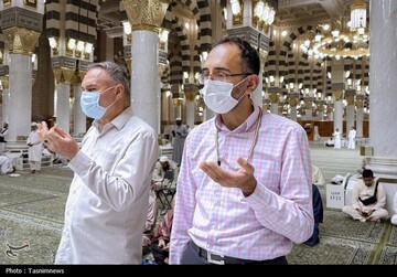حال و هوای مسجدالنبی در ایام حج