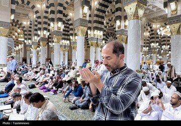 حال و هوای مسجدالنبی در ایام حج