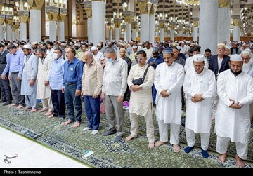 حال و هوای مسجدالنبی در ایام حج