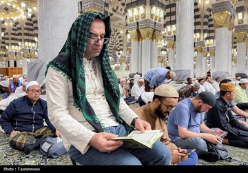 حال و هوای مسجدالنبی در ایام حج