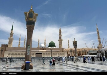 حال و هوای مسجدالنبی در ایام حج