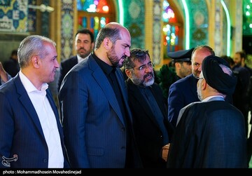 مراسم بزرگداشت شهدای خدمت در امامزاده صالح(ع)