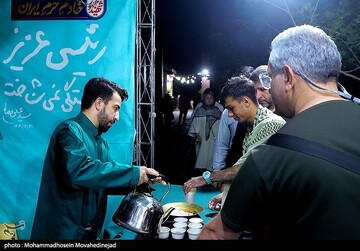 مراسم بزرگداشت شهدای خدمت در امامزاده صالح(ع)