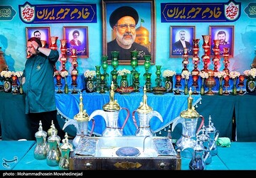 مراسم بزرگداشت شهدای خدمت در امامزاده صالح(ع)