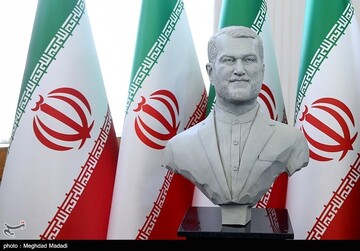 مراسم سالگرد شهادت شهید امیرعبداللهیان در وزارت امور خارجه