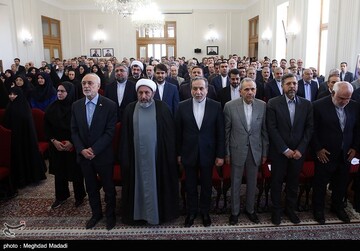مراسم سالگرد شهادت شهید امیرعبداللهیان در وزارت امور خارجه