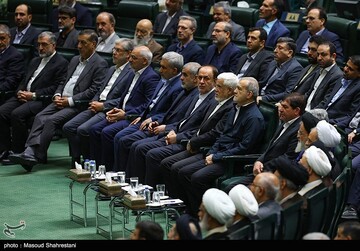 مراسم بزرگداشت شهدای خدمت در مجلس شورای اسلامی