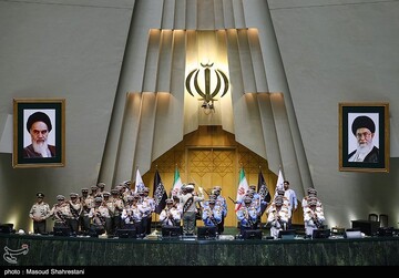 مراسم بزرگداشت شهدای خدمت در مجلس شورای اسلامی