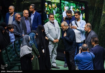 مراسم بزرگداشت شهدای خدمت در مجلس شورای اسلامی