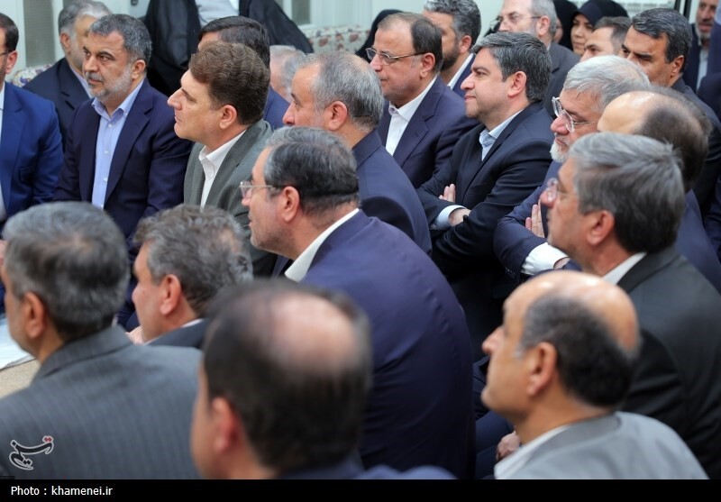 دیدار وزیر کشور و استانداران با رهبر معظم انقلاب
