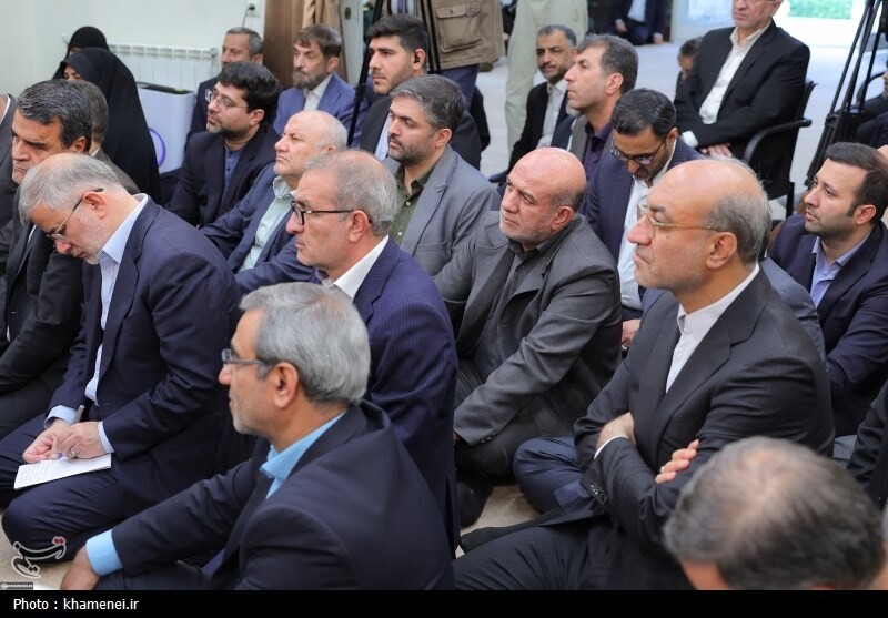 دیدار وزیر کشور و استانداران با رهبر معظم انقلاب