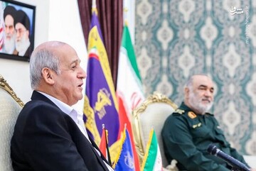 دیدار معاون دبیرکل جبهه مردمی برای آزادی فلسطین با سردار سلامی