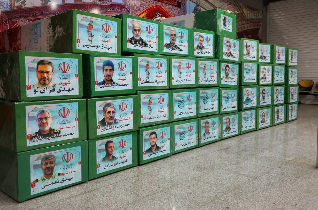 تشییع پیکر شهدای اقتدار در تهران؛ وداع مردم با قهرمانان مقاومت