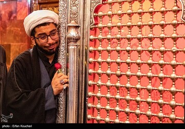 مراسم خاکسپاری شهدای اقتدار ایران در امامزاده صالح(ع)
