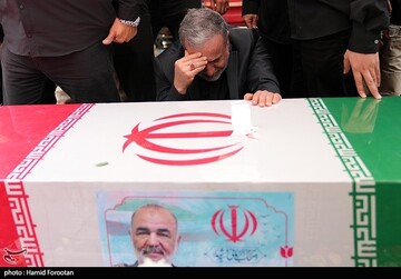 تشییع شهدای اقتدار ملی در تهران