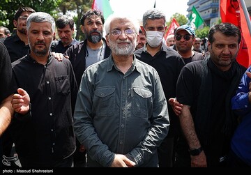 تشییع شهدای اقتدار ملی در تهران