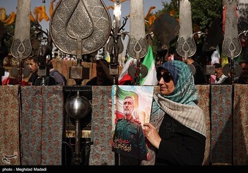 تشییع شهدای اقتدار ملی در تهران