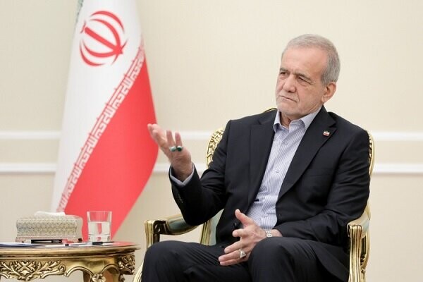 براساس فتوای رهبری دنبال سلاح هستهای نیستیم مسعود پزشکیان