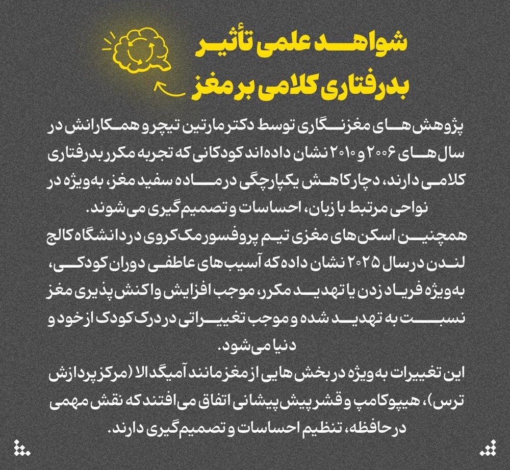 زخم‌های نامرئی کلمات