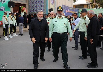 مراسم گرامیداشت شهدای اقتدار و امنیت پلیس