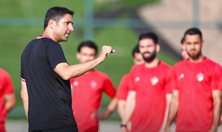 تمرینات ویژه هاشمیان برای دفاع و حمله پرسپولیس