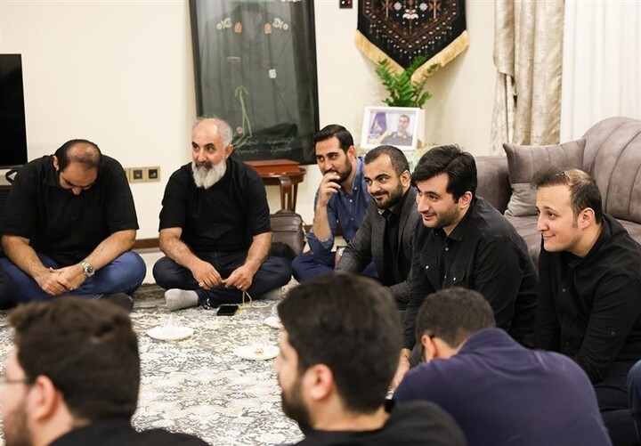 دیدار صمیمانه اصحاب رسانه با خانواده سردار سرلشکر شهید محمد باقری